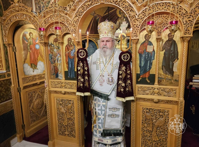 ΙΕΡΑ ΑΓΡΥΠΝΙΑ ΓΙΑ ΤΗΝ ΕΟΡΤΗ ΤΗΣ ΥΠΑΠΑΝΤΗΣ ΤΟΥ ΚΥΡΙΟΥ ,ΣΤΟ ΙΕΡΟ ΠΑΡΕΚΚΛΗΣΙΟ ΕΙΣΟΔΙΩΝ ΤΗΣ ΘΕΟΤΟΚΟΥ (Ο.Χ.Ε.Κ) ΒΥΡΩΝΟΣ